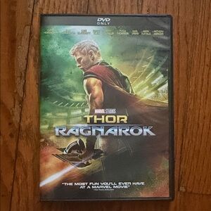 Marvel Thor Ragnarok DVD - Green and Gold